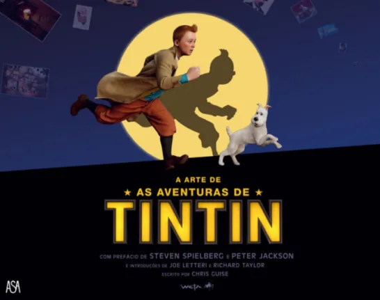 A Arte de "As Aventuras de Tintin"