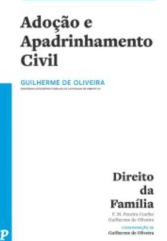 Adoção e Apadrinhamento Civil