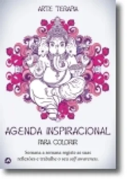 Agenda Inspiracional para Colorir - Elefante