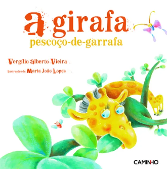 A girafa pescoço-de-garrafa