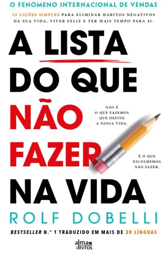A Lista do que Não Fazer na Vida