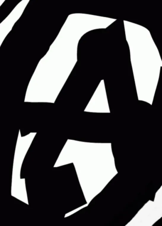 'A' Maiúsculo com Circulo à Volta