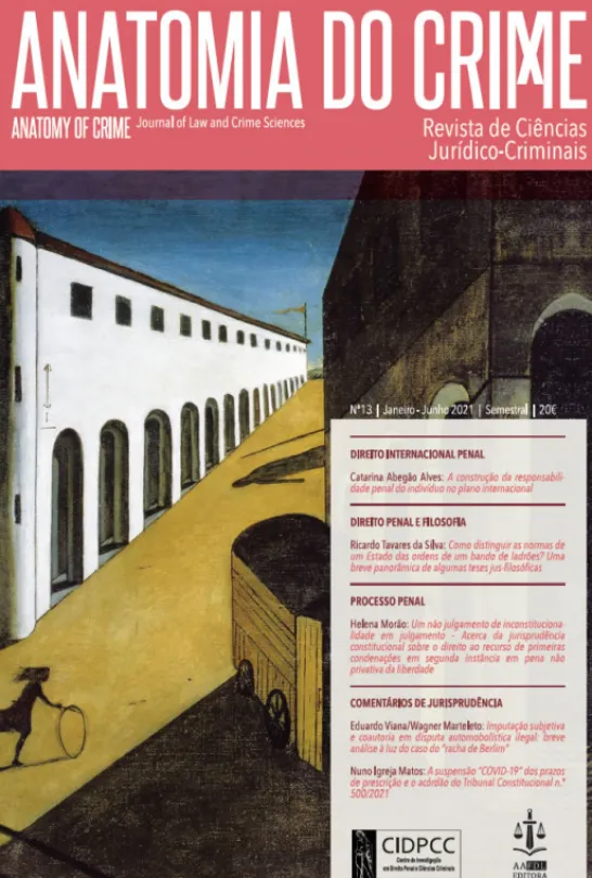Anatomia do Crime Nº 13