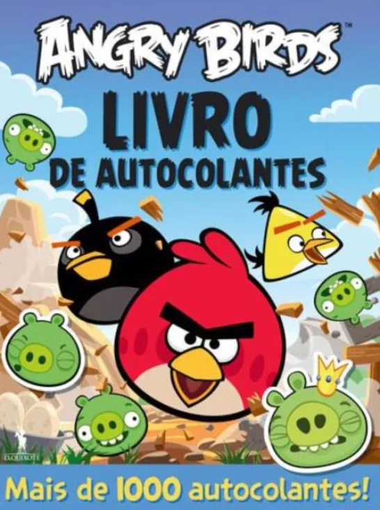 Angry Birds 1000 Autocolantes