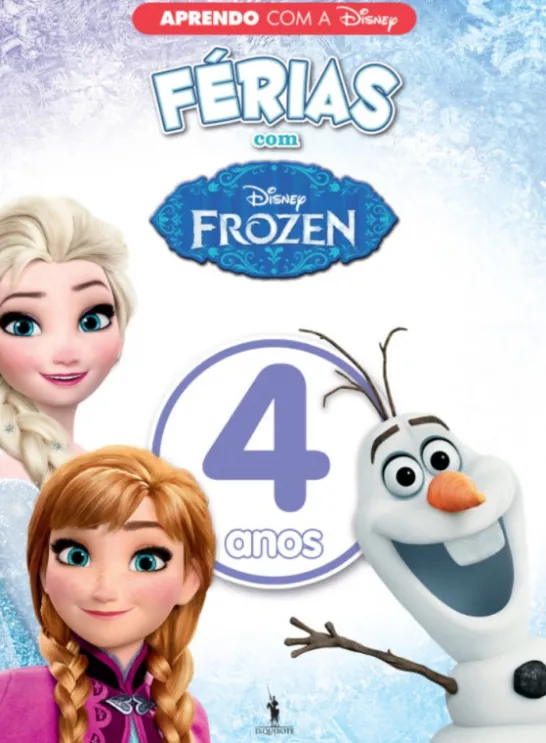 Aprendo com a Disney - Férias com Frozen 4 Anos