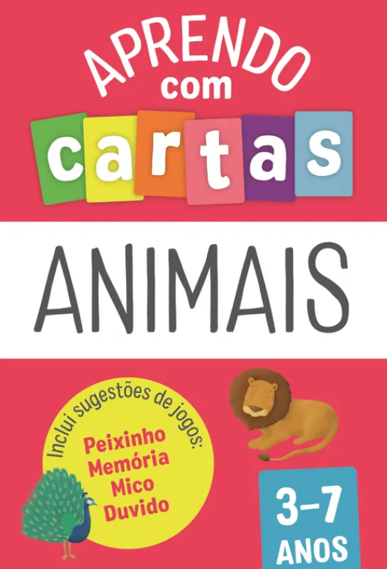 Aprendo com Cartas - Animais 3-7 Anos
