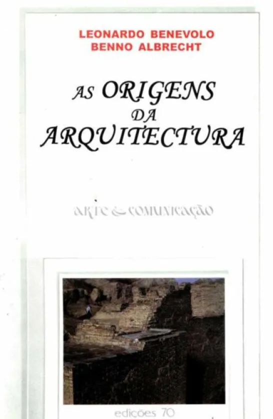 As Origens da Arquitectura