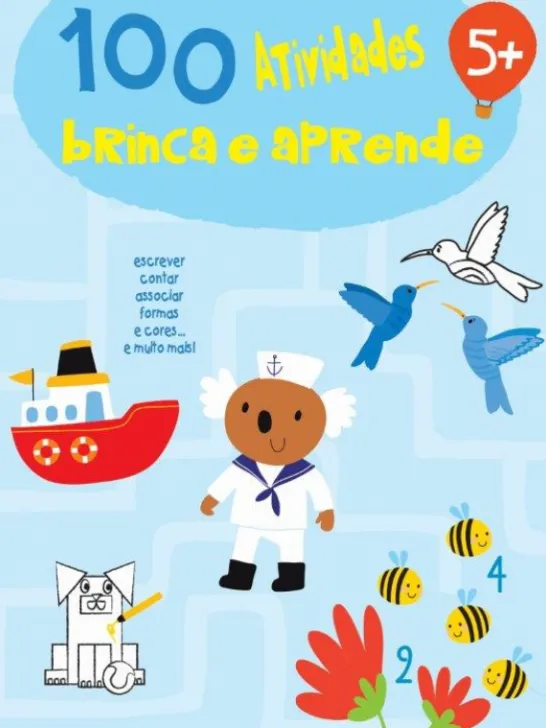 100 Atividades Divertidas - Azul 5+