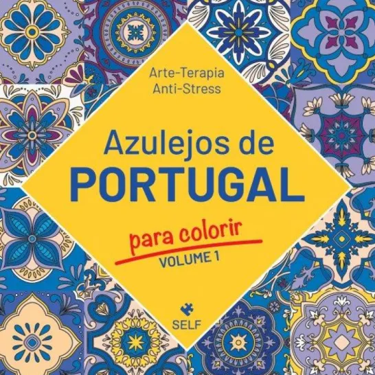 Azulejos de Portugal Para Colorir - Vol. 1