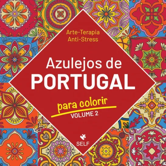 Azulejos de Portugal para Colorir - Vol. 2