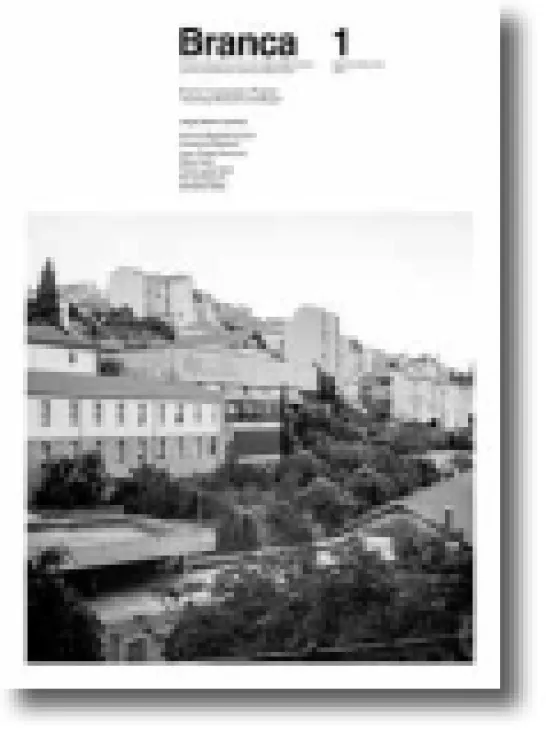 Branca - Revista de Arquitectura da Universidade da Beira Interior,n.º 1