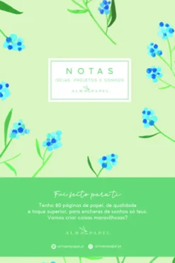 Caderno Hortênsias (Capa Suave)