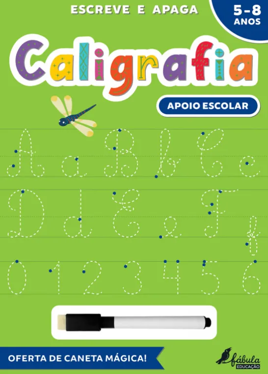 Caligrafia - Escreve e Apaga - 5-8 Anos
