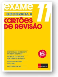 Cartões de Revisão Geografia A 11