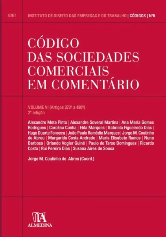 Código das Sociedades Comerciais em Comentário volume VI