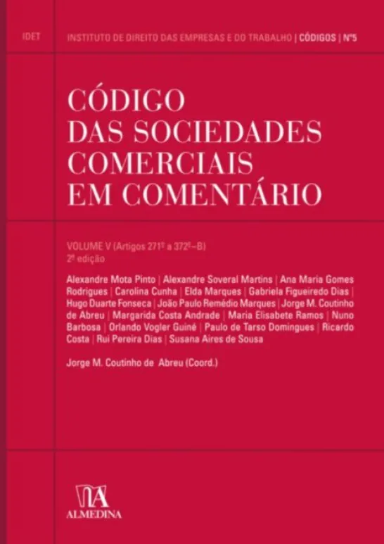 Código das Sociedades Comerciais em Comentário volume V