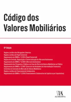 Código dos Valores Mobiliários - 6ª Edição