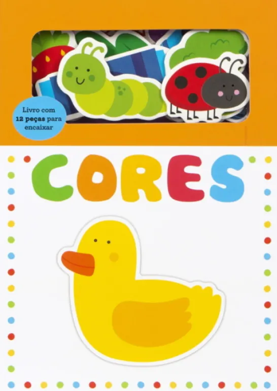Cores - Livro com peças destacáveis
