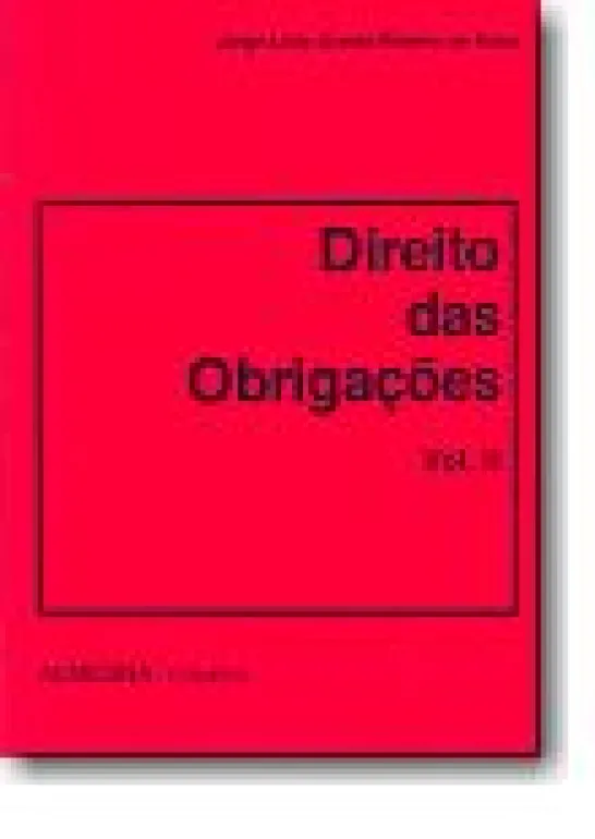 Direito das Obrigações Vol II - Reimpressão