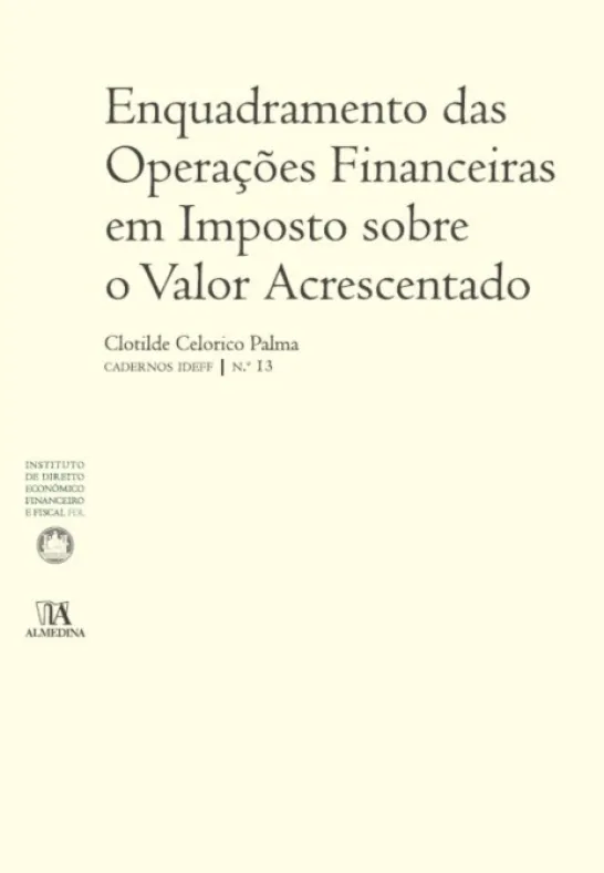 Enquadramento das Operações Financeiras em Imposto sobre o Valor Acrescentado