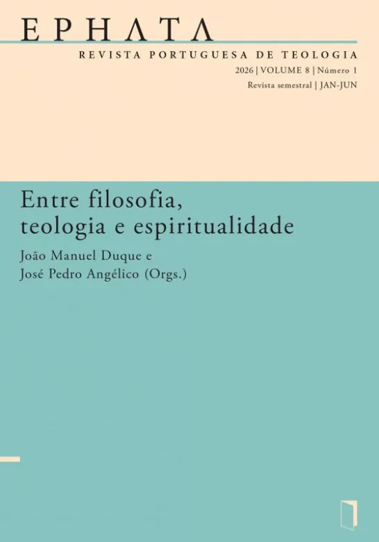 EPHATA Vol. 8 Nº1 - 1 (2026) - Entre Filosofia, Teologia e Espiritualidade