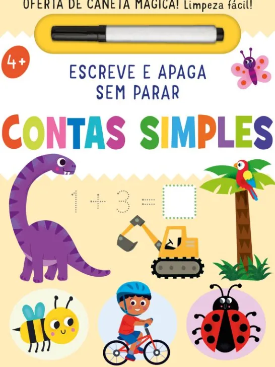 Escreve e Apaga Sem Parar - Contas Simples