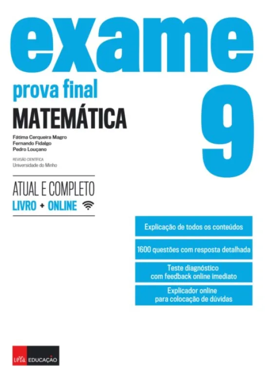 Exame Prova Final Matemática - 9.º Ano
