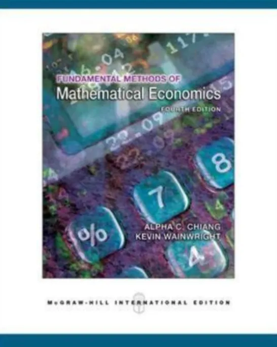 Fundamental Methods of Mathematical Economics