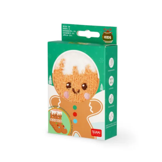 It´s a Match! - Non-Slip Socks - Gingerbread - Criança
