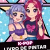 K-POP - Livro de Pintar