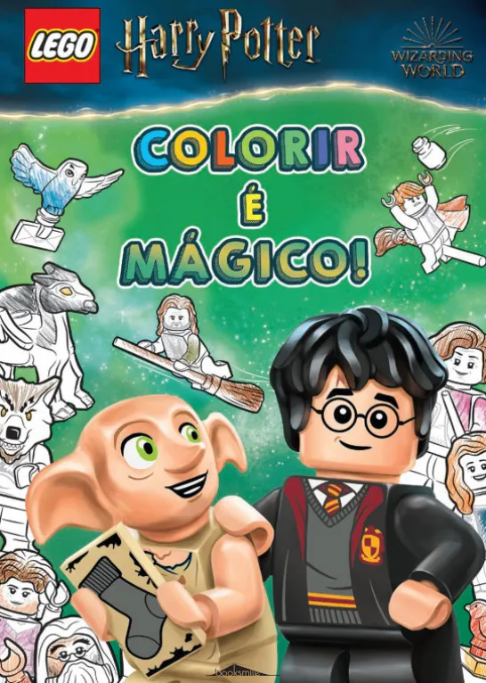 Lego® Harry Potter - Colorir é Mágico! - Livro de Colorir