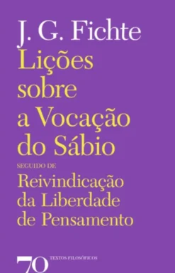 Lições sobre a Vocação do Sábio