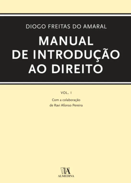 Manual de Introdução ao Direito - Vol I