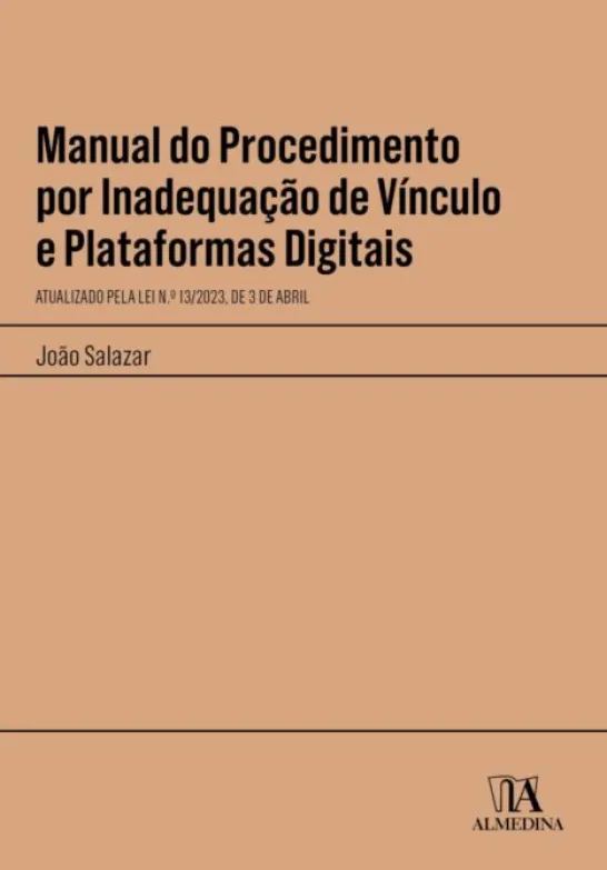 Manual do Procedimento por Inadequação de Vínculo e Plataformas Digitais - Atualizado pela Lei n.º 13/2023, de 3 de Abril