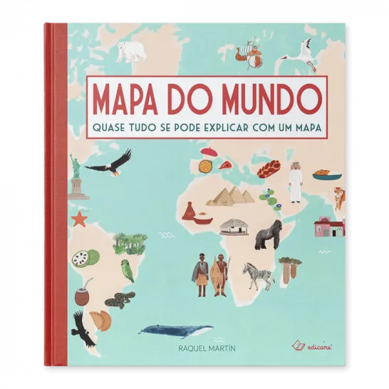 Mapa do Mundo – quase tudo se pode explicar com um mapa