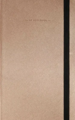 My Notebook – Mediun Lined Rose Gold