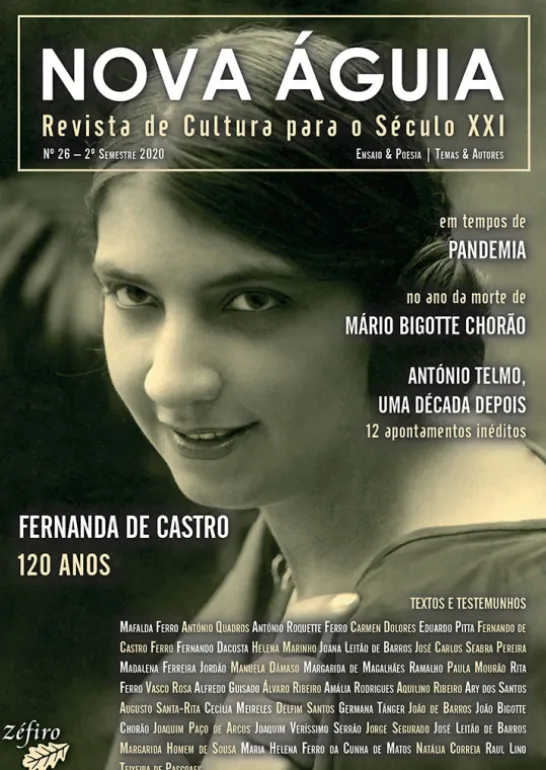 Nova Águia Nº 26 - 2º Sem. 2020 – Fernanda de Castro