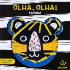 Olha, Olha! Savana - Livro de Pano
