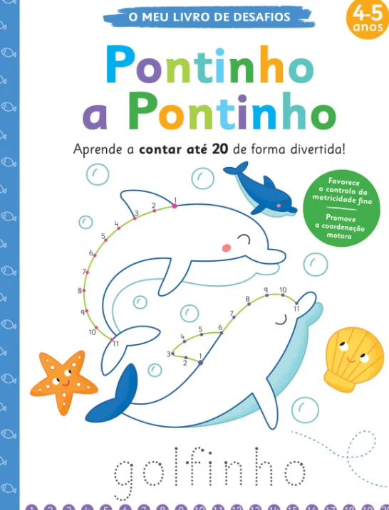 O Meu Livro de Desafios - Pontinho a Pontinho