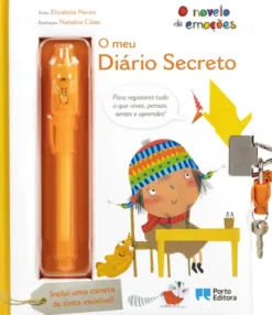 O Novelo de Emoções - O meu Diário Secreto - Inclui uma caneta de tinta invisível!