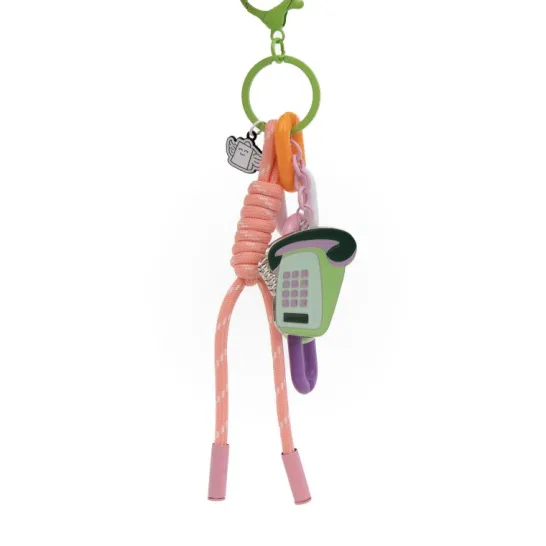 Pingente para Bolsa - Vintage Phone