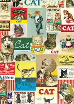 Poster Cavallini 50x70cm Vintage Cats