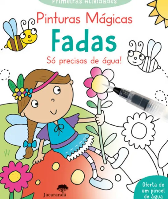 Primeiras Atividades - Pinturas Mágicas Fadas