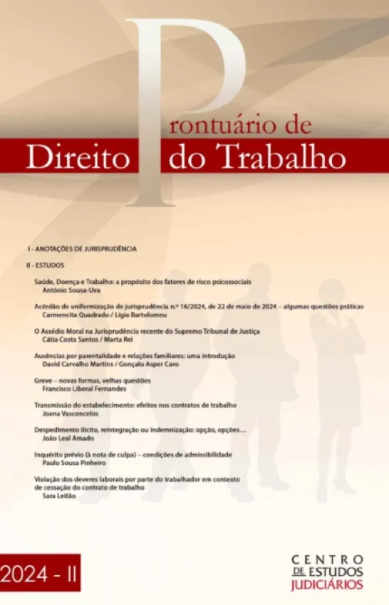 Prontuário de Direito do Trabalho II (2024)