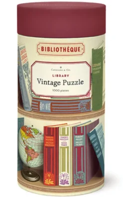 Puzzle Cavallini 1000 pçs 55X70cm Library Books
