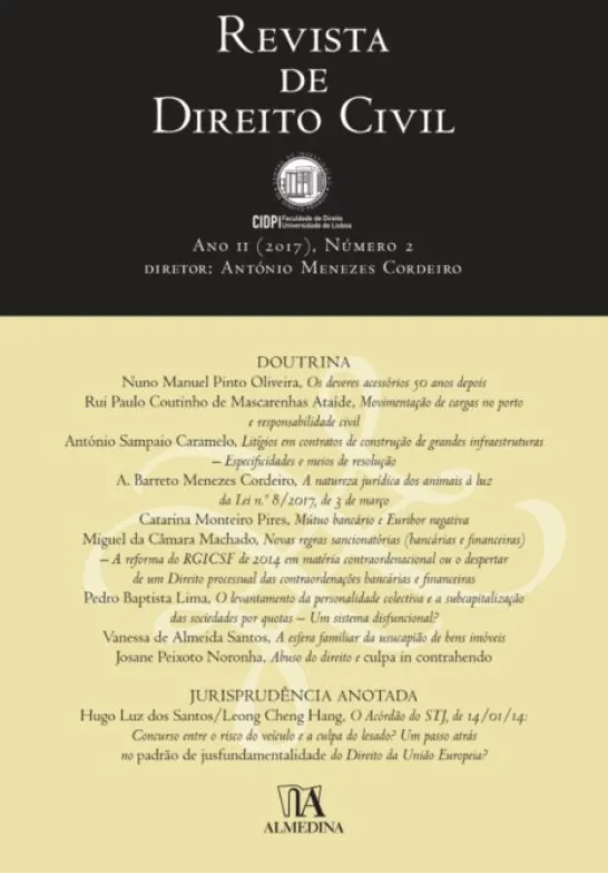 Revista de Direito Civil n.º 2 (2017)