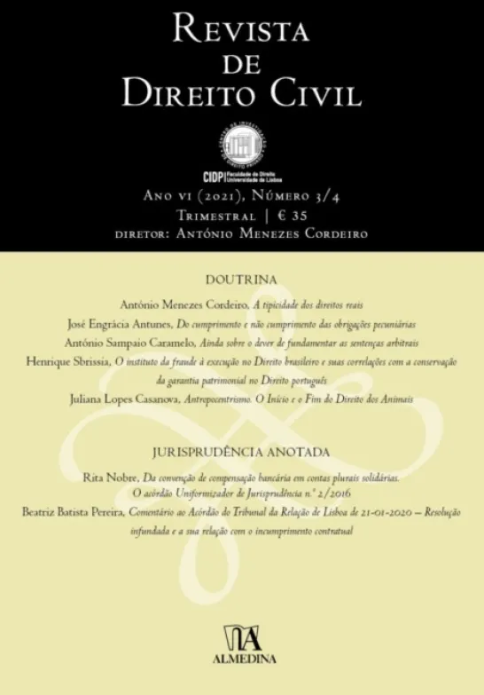 Revista de Direito Civil N.º 3/4 (2021)