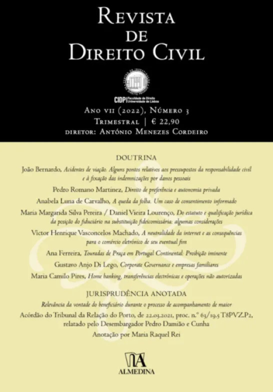 Revista de Direito Civil nº 3 (2022)