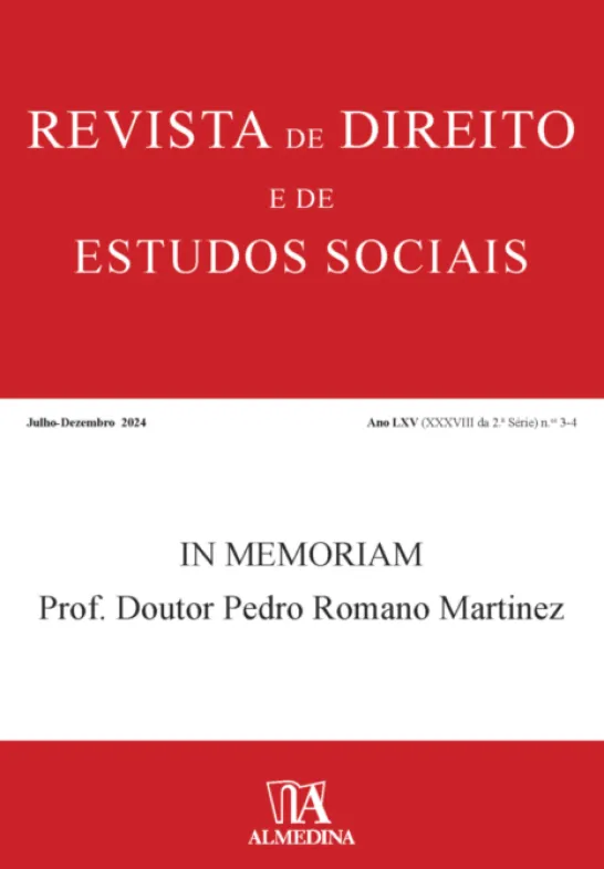Revista de Direito e Estudos Sociais 3-4 (2024)