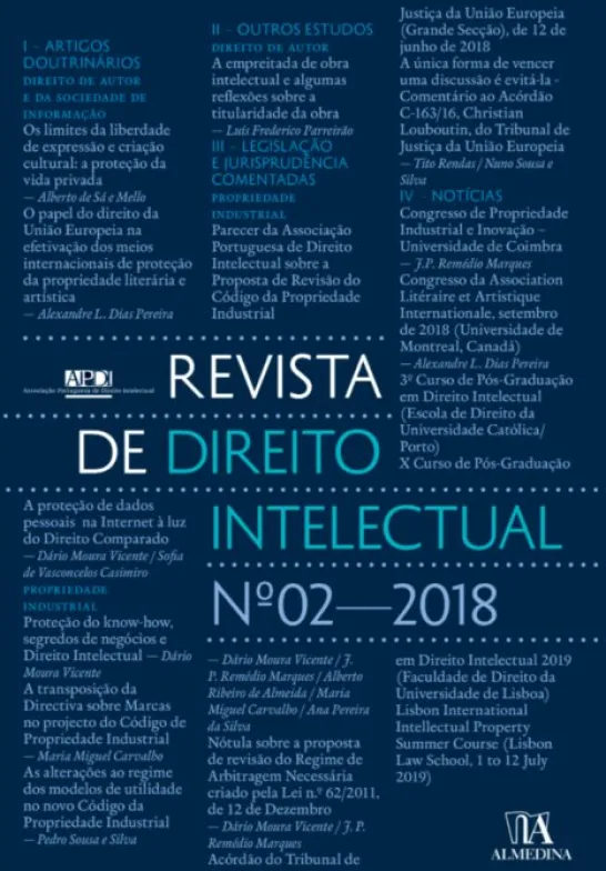 Revista de Direito Intelectual n.º 2 - 2018